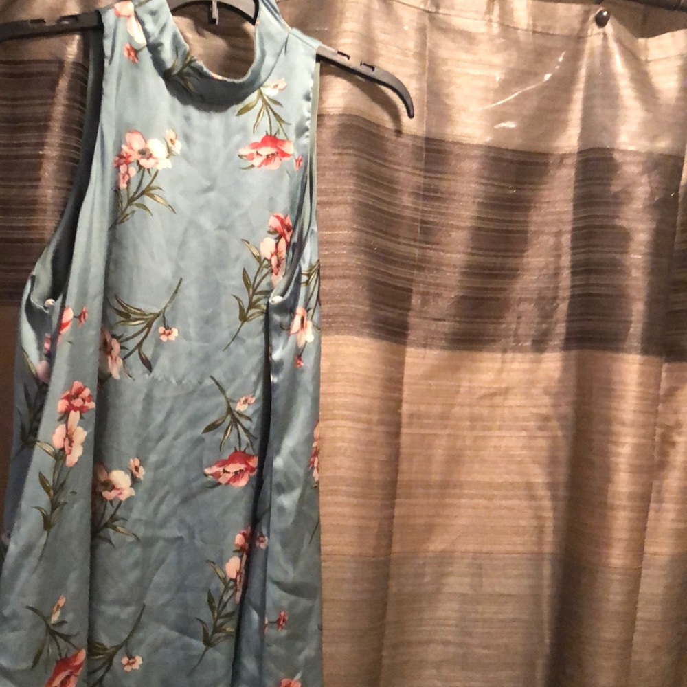 Floral print dress